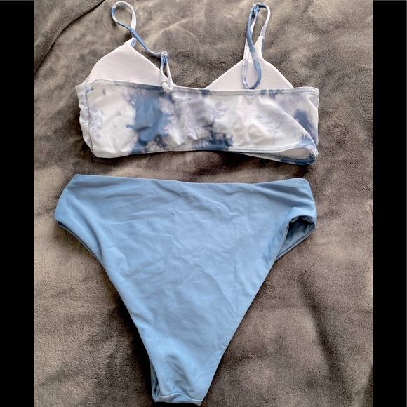 Blue bathing suit set - Picture 2 of 2